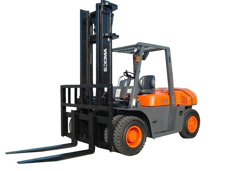nueva carretilla elevadora de 7 toneladas new 7 ton forklift