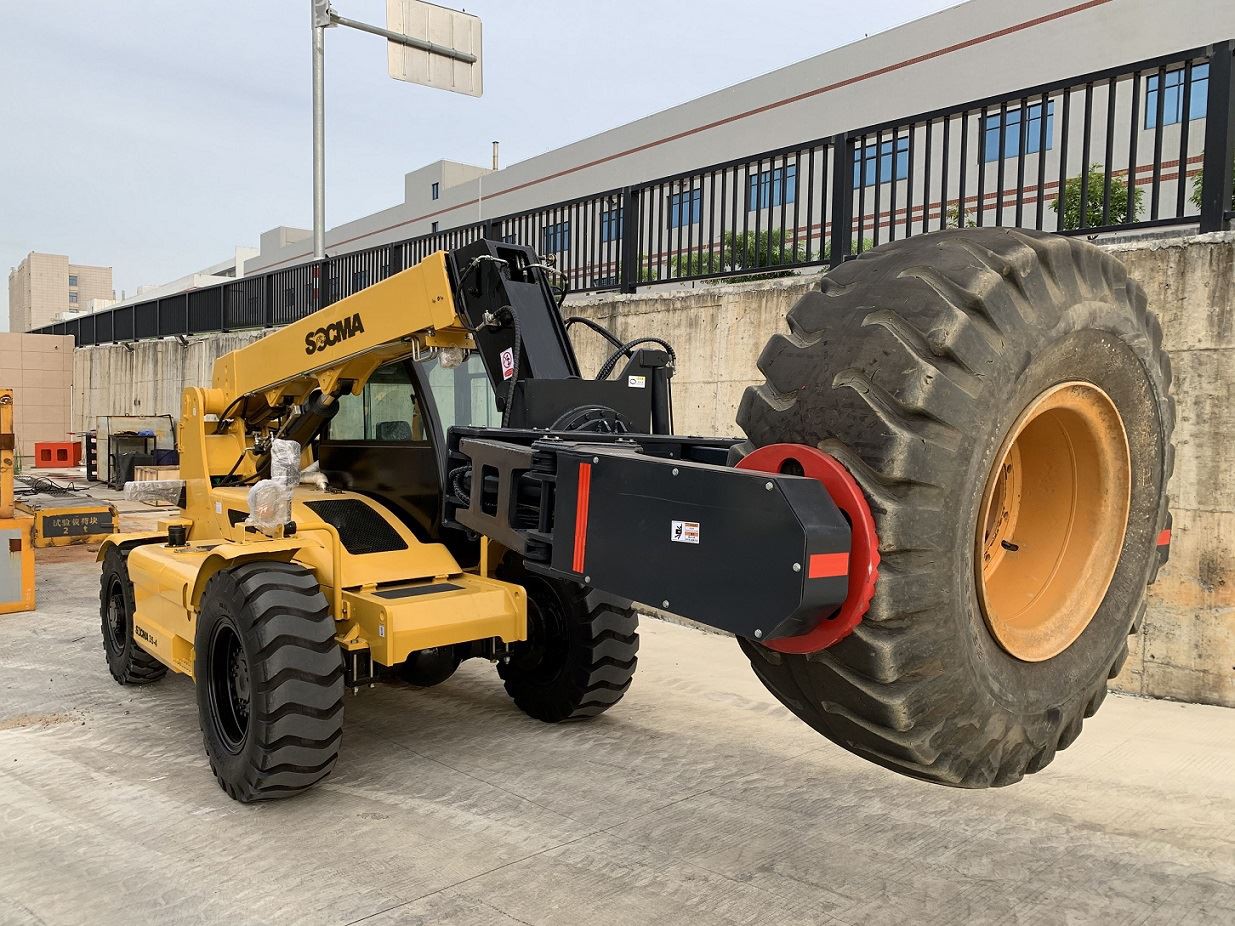 telehandler with tyre handler3