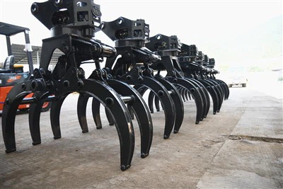 360-Pinza para troncos con rotación de grados