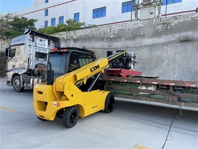 Mini manipulador telescópico SOCMA 4WD Drive todoterreno de 3 toneladas