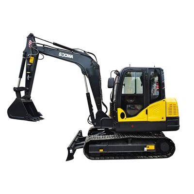 Mini excavadoras diesel de 6 toneladas maquinaria de construcción compacta con motor Yanmar alta eficiencia