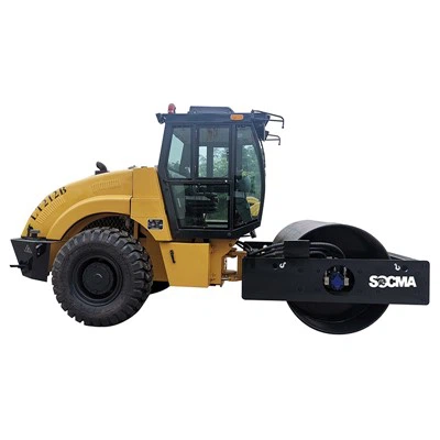 Rodillo compactador diésel 7T compactador UR207F de alta calidad grande de fábrica