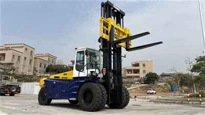 Carretilla elevadora eléctrica SOCMA de 18 toneladas
