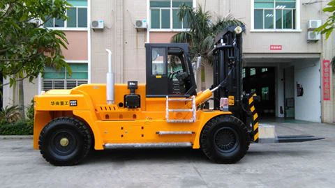 Equipo elevador de montacargas diesel de 25 toneladas