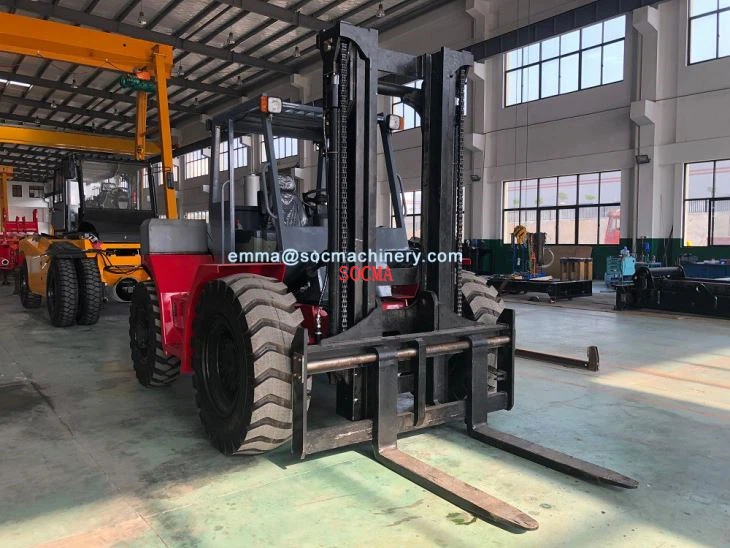 5 ton rough terrain forklift truck