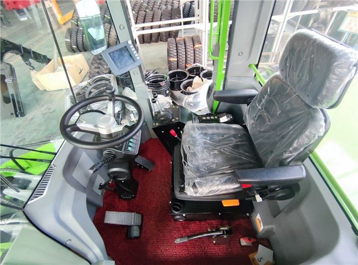 cabin of battery loader