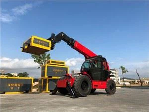 7 Toneladas 17 Metros Telescópica Carretilla Elevadora