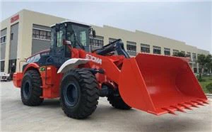 SOCMA 5 toneladas 5t cargadora de ruedas eléctrica batería de litio li-ion