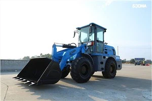 Cargadora de ruedas eléctrica SOCMA CATL de batería de 1,8 t