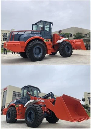 Cargadora de ruedas 5t alimentada por batería de litio