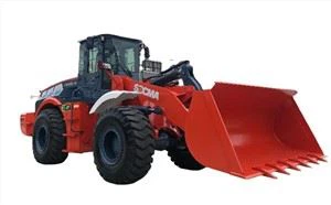 Cargador de ruedas eléctrico SOCMA de 5 toneladas Green Power