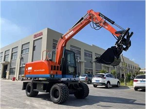 Excavadora eléctrica pura SOCMA 8t para Noruega