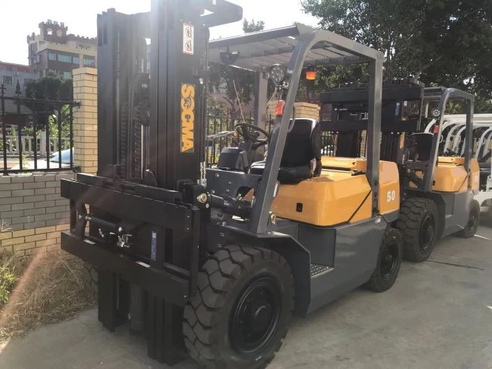 5 Ton Forklift Container Style Engine Isuzu