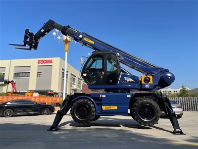 Grúa telescópica con rotación de 360 ​​grados, 4 toneladas, 15 metros