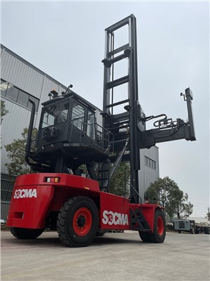 Apilador eléctrico de contenedores vacíos de 8 toneladas y 8 toneladas ECH