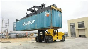 Carretilla elevadora diésel de servicio pesado de 45 toneladas