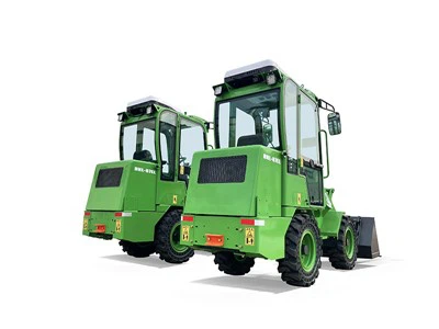 Minicargadora de ruedas eléctrica 0.7t de capacidad