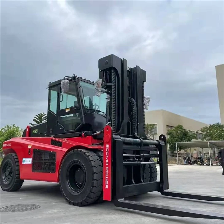 SOCMA 12t Pure Electric Forklift For Renting
